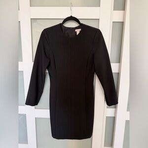H&M Classic Black Long Sleeve Dress